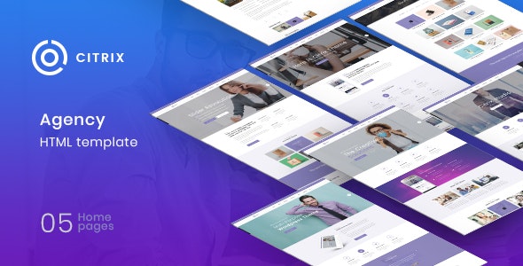 Citrix - Agency Multipurpose HTML5 Template - 26480781
