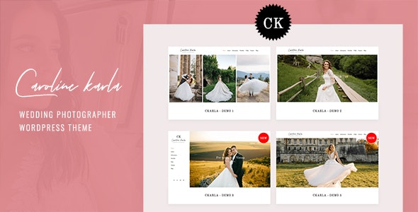 Ckarla – Wedding Photography WordPress Theme – 33678610