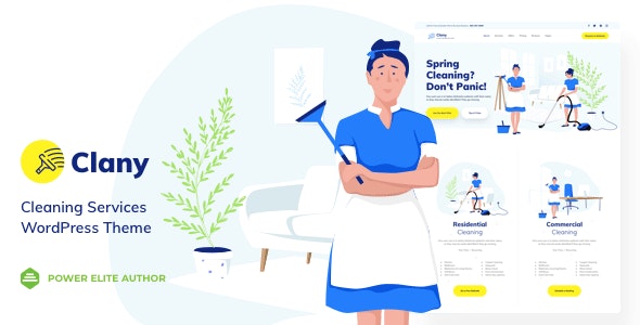 Cleaning Services – WordPress Theme – 22945179