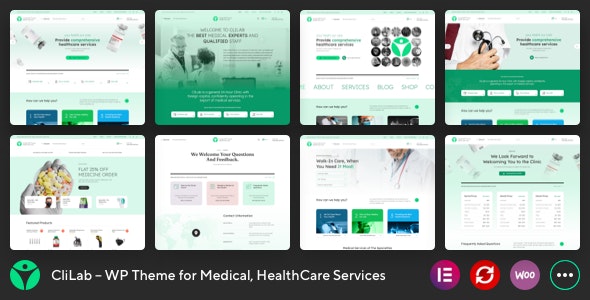 CliLab – WP Theme for Medical, HealthCare Services – 33313784
