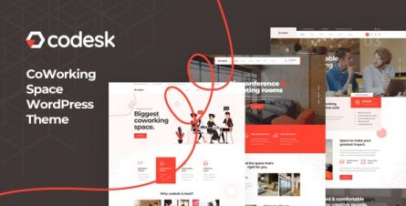 Codesk - Creative Office Space WordPress Theme - 26326162