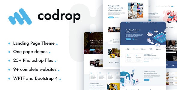 Codrop - App Landing Page Theme - 24605819