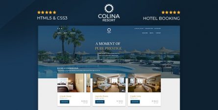 Colina - Hotel HTML Template - 20977257