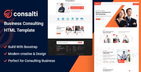 Consalti – Consultancy & Business HTML Template – 34137570