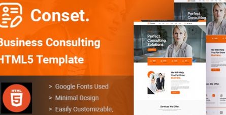Conset - Business Consulting HTML5 Template - 30259472