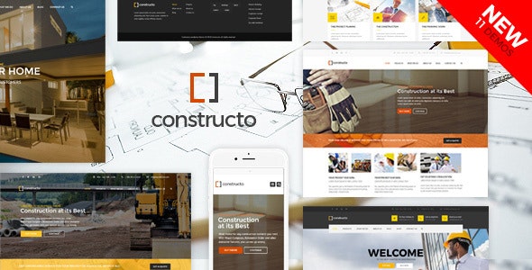 Constructo - Construction WordPress Theme - 9835983