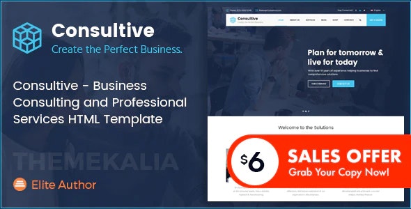 Consultive – Business Consulting and Professional Services HTML Template – 20108796