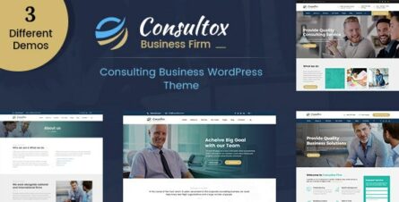 Consultox - Consulting Business WordPress Theme - 21308478