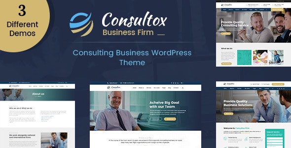 Consultox – Consulting Business WordPress Theme – 21308478