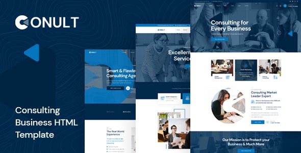 Conult – Consulting Business HTML Template – 34452460