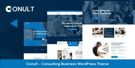 Conult - Consulting Business WordPress Themes - 35872946
