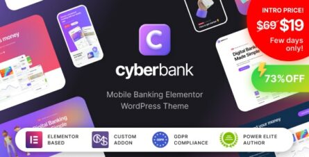 Cyberbank - Business and Finance WordPress Theme - 35617331