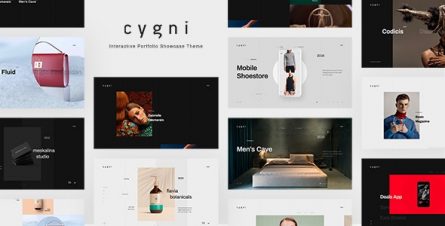 Cygni - Interactive Portfolio Showcase Theme - 27917817