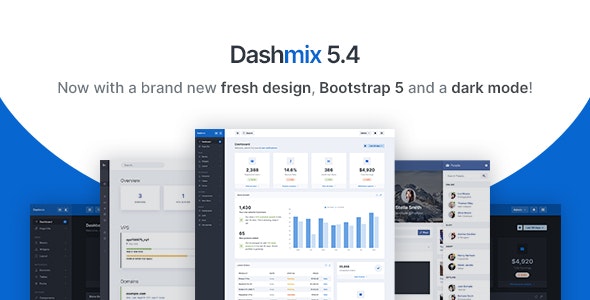 Dashmix - Bootstrap 5 Admin Dashboard Template & Laravel 9 Starter Kit - 21682338