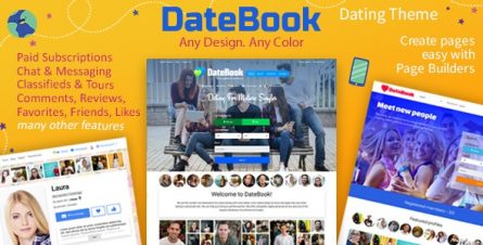 DateBook - Dating WordPress Theme - 17464068