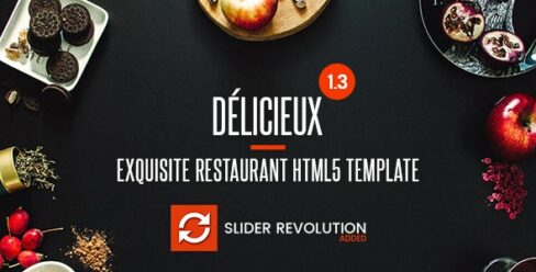 Delicieux – Exquisite Restaurant HTML5 Template – 18191781