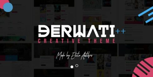 Derwati – Trendy & Creative Portfolio Theme – 22367601