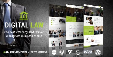 Digital Law - Attorney & Legal Advisor WordPress Theme - 15706323