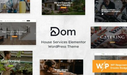 Dom - House Services Elementor WordPress Theme - 38199829