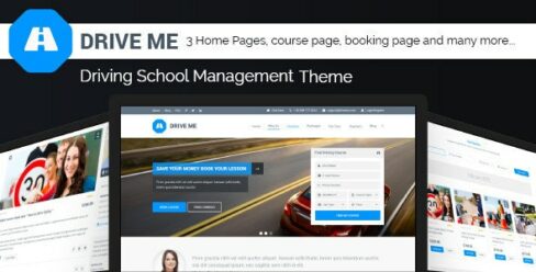 Driveme – Driving School WordPress Theme – 11233996