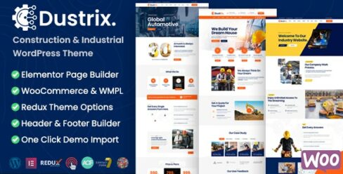 Dustrix – Construction and Industry WordPress Theme – 38071794