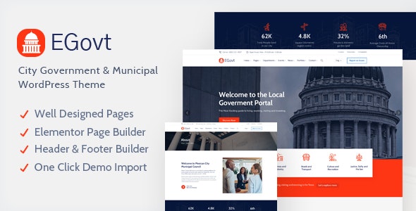 EGovt – City Government WordPress Theme – 28562291