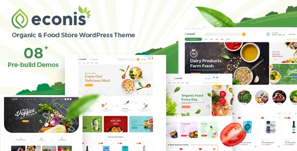 Econis – Organic & Food Store WordPress Theme - 32653932