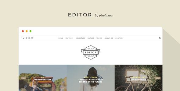 Editor - A WordPress Theme for Bloggers - 11404349