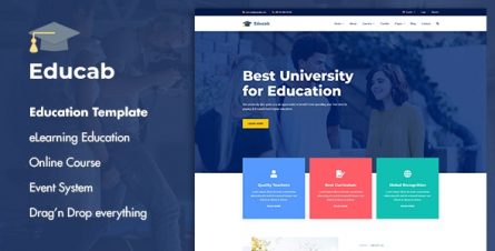 Educab - University Education Joomla Template - 29689198