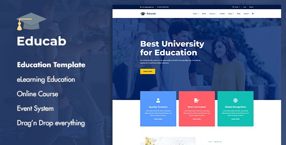 Educab – University Education Joomla Template – 29689198