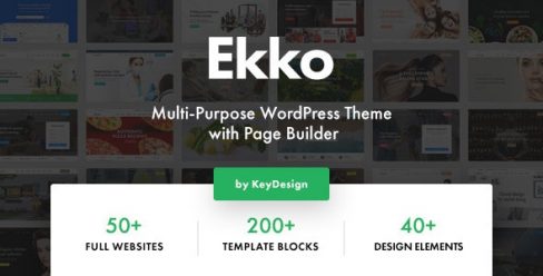 Ekko – Multi-Purpose WordPress Theme with Page Builder – 23714045