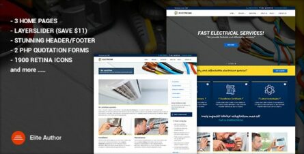 Electrician - Site Template - 19496709