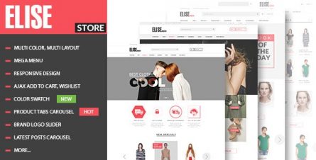 Elise - Fashion WooCommerce WordPress Theme - 12133774