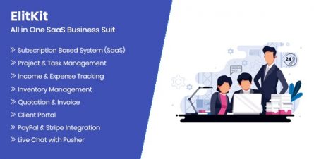 ElitKit - All In One SaaS Business Suit - 27503287