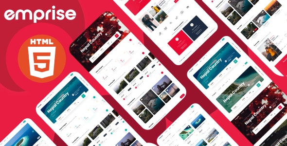 Emprise | Travel HTML Template for Tour Agents – 37260042