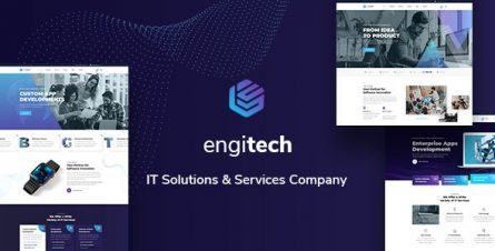 Engitech - IT Solutions & Services Template - 28944475