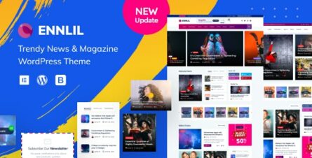 Ennlil - Modern Magazine WordPress Theme - 27260772