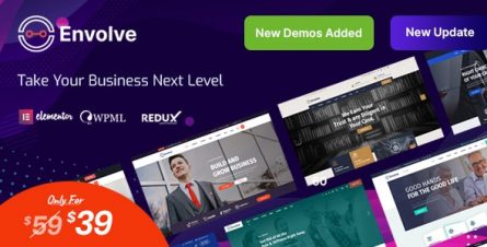 Envolve - Consulting Business WordPress Theme - 28748459