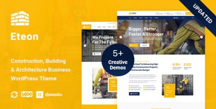 Eteon - Construction And Building WordPress Theme - 26502852