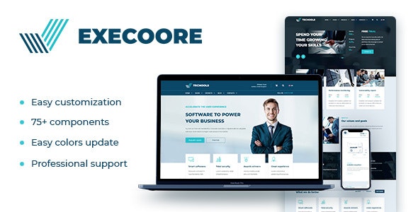 Execoore - Technology And Fintech Theme - 23998198