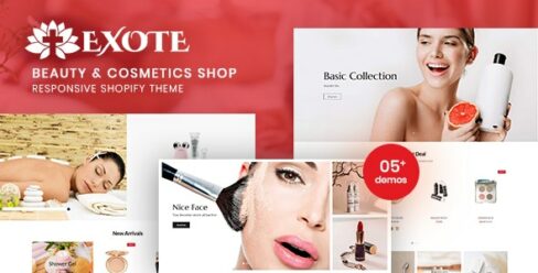 Exote – Beauty & Cosmetics Shop Responsive Shopify Theme – 31702221