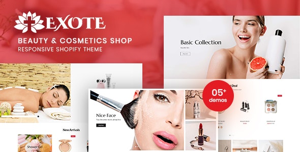 Exote – Beauty & Cosmetics Shop Responsive Shopify Theme – 31702221