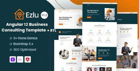 Ezlu – Angular 12 Business Consulting Template – 27192384