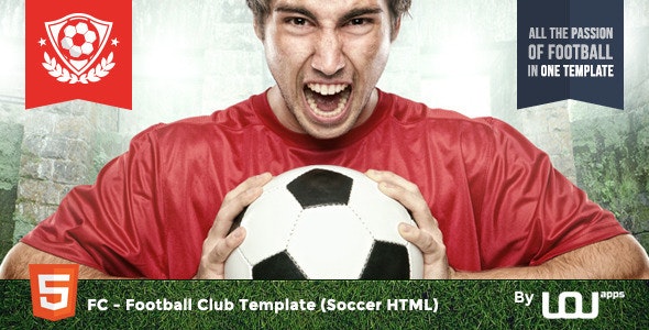 FC – Football Club Template (Soccer HTML) – 10638733