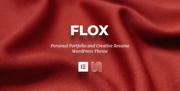 FLOX - Personal Portfolio & Resume WordPress Theme - 24659165