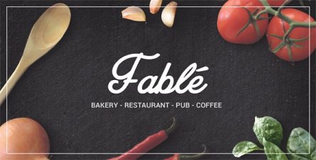 Fable - Restaurant Bakery Cafe Pub WordPress Theme - 15323850