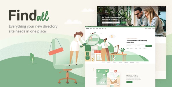 FindAll – Business Directory Theme – 24415962