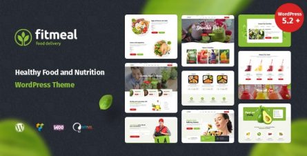 Fitmeal - Healthy Food Delivery and Diet Nutrition WordPress Theme - 24849067