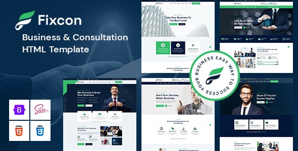 Fixcon - Business And Consulting HTML Template - 40285093