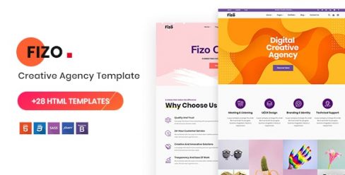 Fizo – Creative MultiPurpose HTML5 Template – 23392955